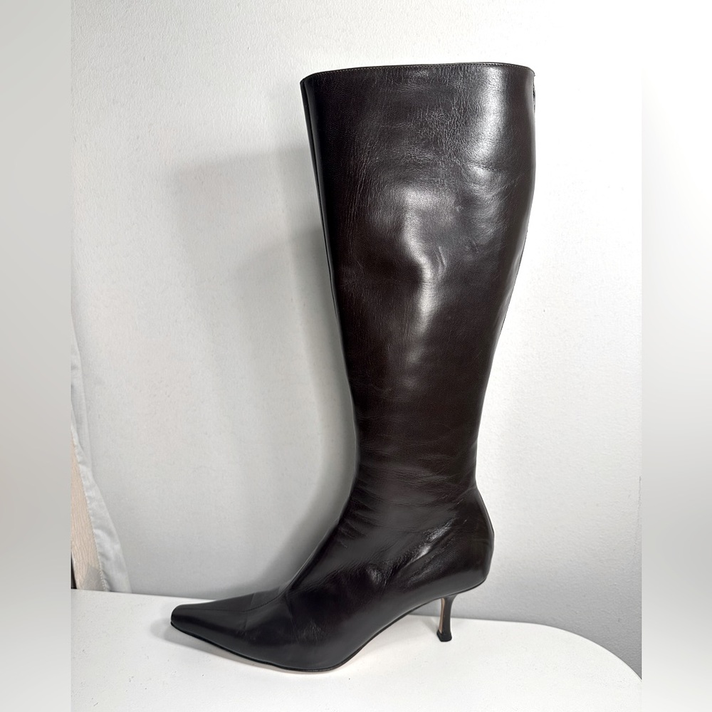 Jimmy Choo Leather Knee-High Boots